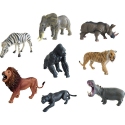 Precious Moments 24501 8 Piece Set of Safari Animals