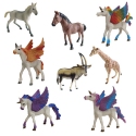 Precious Moments 24503 8 Piece Set of Hooved Mammals and Mythical Foals