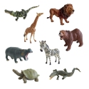 Precious Moments 24506 8 Piece Set of Zoo Animals