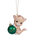 Precious Moments 251007 Dated 2025 Cat Ornament