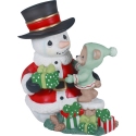 Precious Moments 251015 Annual Snowman Figurine