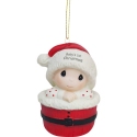 Precious Moments 251029 Baby's First Christmas Ornament