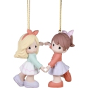 Precious Moments 251047 Set 2 Two Friends Ornament