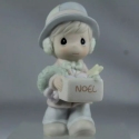 Precious Moments 529435i Dusty Boy Selling Ornaments Sugar Town Series