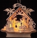 Roman Holidays 131992N LED Nativity Stable Ornament