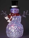 Roman Holidays 132281N LED Snowman Rotate Lite Acrylic