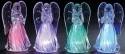 Roman Holidays 132346 LED Angel Mini Figurines Set of 4