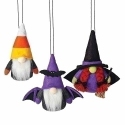 Roman Holidays 135015 Set of 3 Halloween Gnome Ornaments