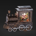 Roman Holidays 135686N LED Swirl Train Engine with Santa Waving