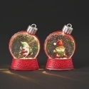 Roman Holidays 136137 Set of 2 Gnome Lighted Ornaments