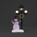 Roman Holidays 137015 Lighted Acrylic Snowman Lamppost