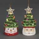 Roman Holidays 137066 Set of 2 Lighted Ornaments