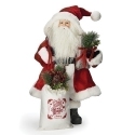 Roman Holidays 137079 Red Santa Figure Message Bag with Gifts