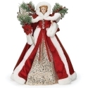 Roman Holidays 137080N Red Angel Treetopper