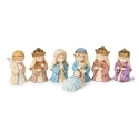 Roman Holidays 137120N 7 Piece Set Child Knit Pageant With Display Box