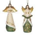 Roman Holidays 137137N Angel Ornament 2A Gold Leaf Detail