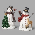 Roman Holidays 137159 Set of 2 Snowmen Figurines