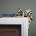 Roman Holidays 137343 Believe Door Frame Decor