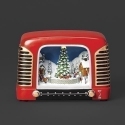 Roman Holidays 137361 Lighted Musical Radio Vintage Character Rotation