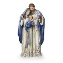 Roman Holidays 137365N Navy Silver Holy Family Figurine