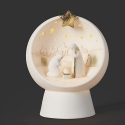 Roman Holidays 137630 Lighted Holy Family Orb Figurine