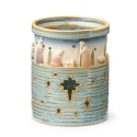 Roman Holidays 137640N Candle Cup With Nativity Scene Candle Not Included