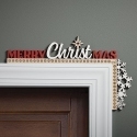 Roman Holidays 137674 Door Frame Decor Merry Christmas