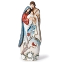 Roman Holidays 137684 Holy Family Holly Blossom and White Poinsettia