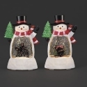 Roman Holidays 137709 Set of 2 Lighted Snowman and Black Bears