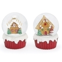 Roman Holidays 137726N Set of 2 Gingerbread Domes 65MM