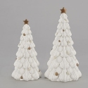 Roman Holidays 137727 Set of 2 Frosting Trees Piped With Pearls