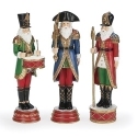 Roman Holidays 137751N Set of 3 Soldier Nutcracker Figurines