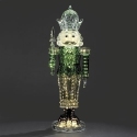 Roman Holidays 137770 Lighted Nutcracker Green with Music