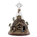 Roman Holidays 137805N Lighted Musical Nativity With Star