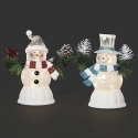 Roman Holidays 137851 Set of 2 Lighted Snowman