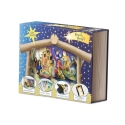 Roman Holidays 138000N Miracle In A Manger Plush Set With Book