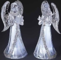 Roman Holidays 32183 LED Angel Figurines Set of 2