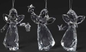 Roman Holidays 37049N Set of 3 Icicle Angel Ornaments