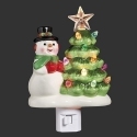 Roman Lights 160370 Vintage Snowman Nightlight