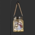 Roman Lights 160383 Solar Snowman Lantern