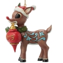 Rudolph Traditions by Jim Shore 6017195 Rudolph Dated 2025 Ornament